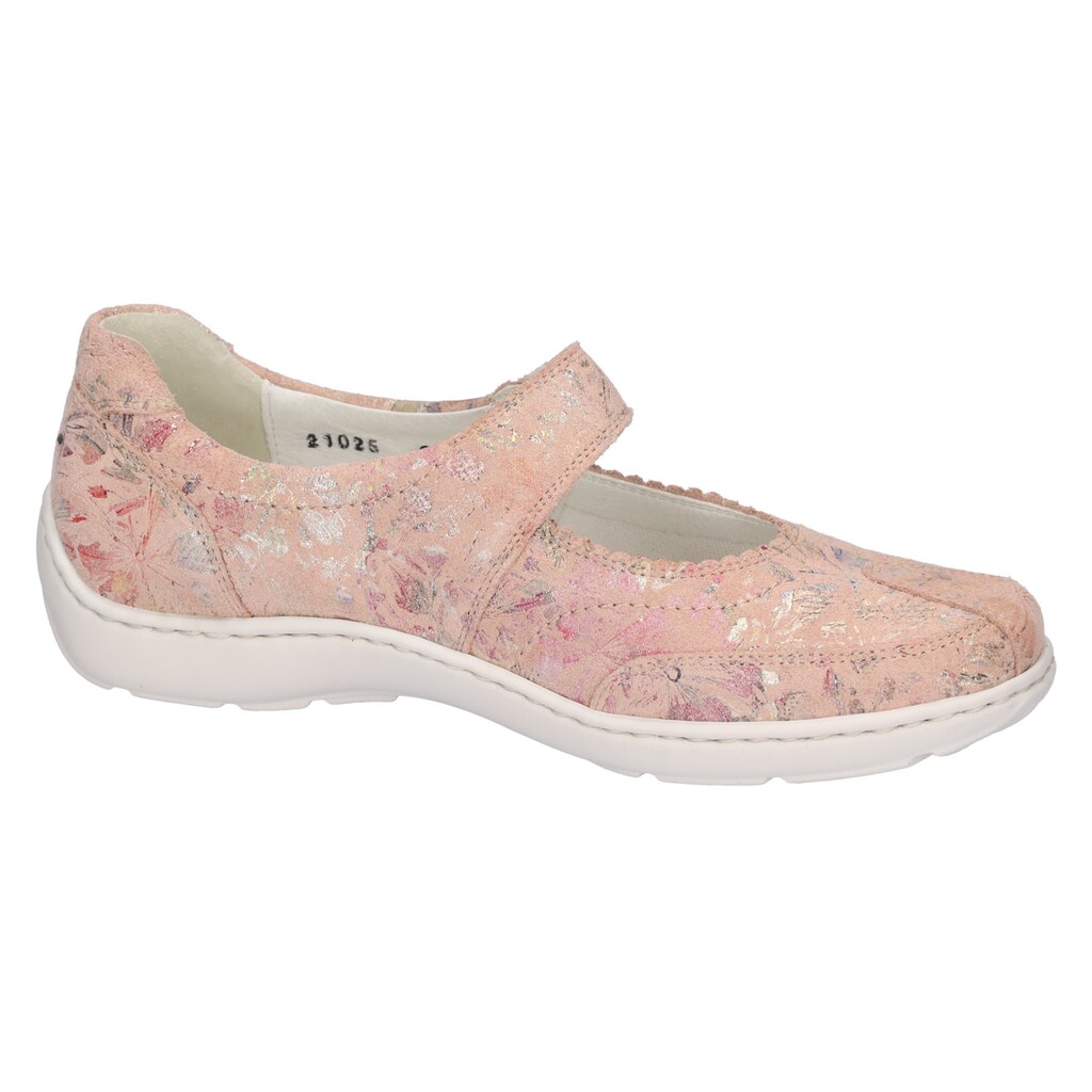 Waldläufer Riemchenballerina »HENNI« Halbschuh Komfortschuh In Schuhweite H (= Sehr Weit) Kaufen