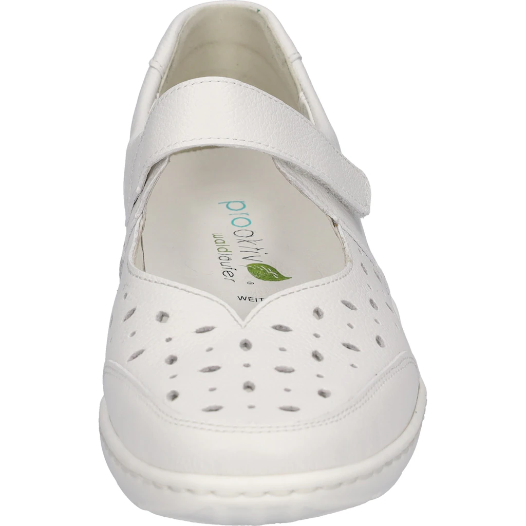 Waldläufer Riemchenballerina »HENNI« Komfortschuh Halbschuh In Komfortweite H (= Sehr Weit) ▷ Für