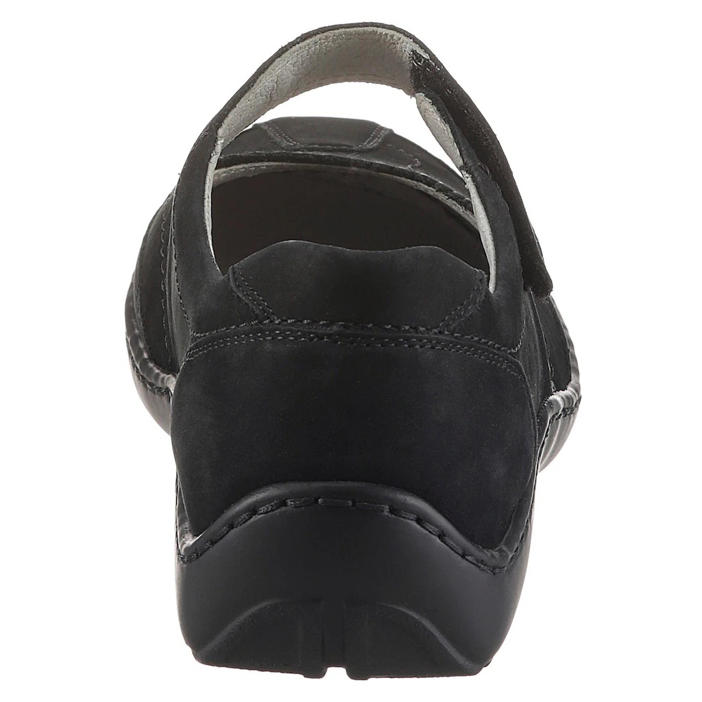 Waldläufer Riemchenballerina »HENNI« Slipper Bequemschuh Klettschuh In Komfortabler Weite H (=sehr Weit) Bestellen