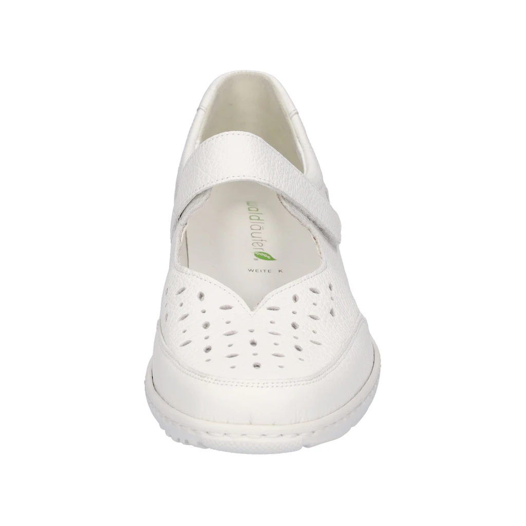 Waldläufer Riemchenballerina »KYA« Halbschuh Komfortschuh Lochmuster Komfortweite K (= Extraweit) Online Kaufen