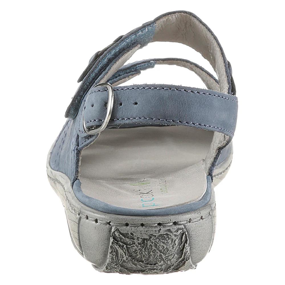 Waldläufer Riemchensandale »GARDA« Sommerschuh Sandalette Keilabsatz Mit Druckknopf G-Weite Online Kaufen