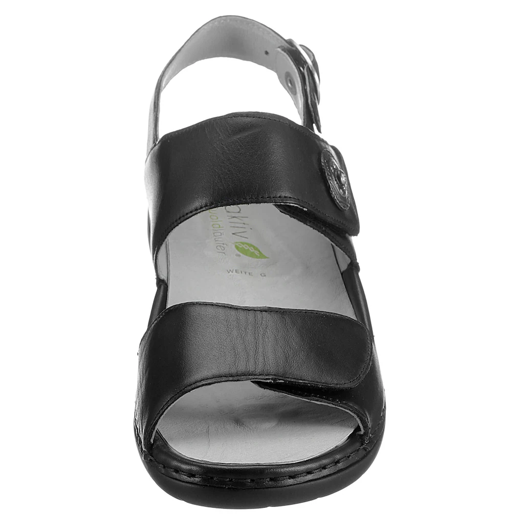 Waldläufer Riemchensandale »GUNNA« Sommerschuh Sandalette Keilabsatz Mit Klett Weite G = Weit Online Bestellen