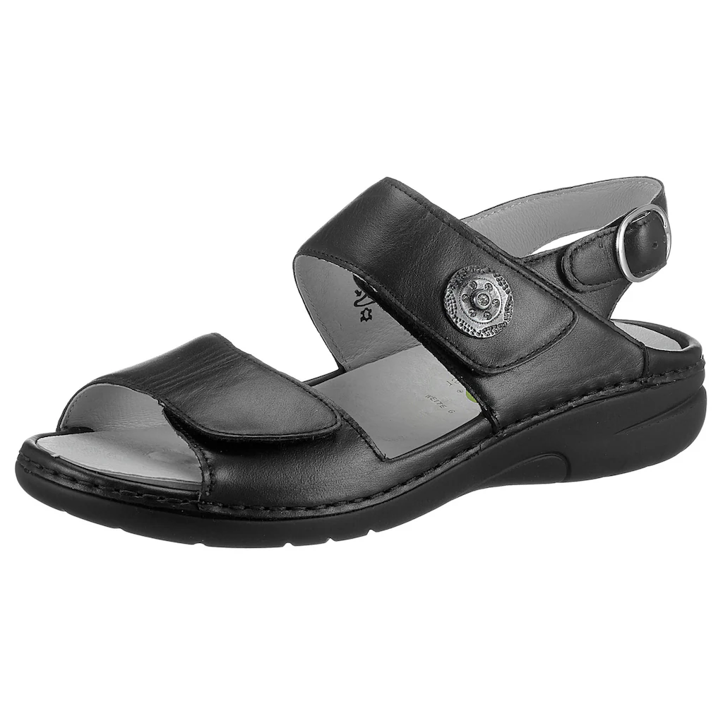 Waldläufer Riemchensandale »GUNNA« Sommerschuh Sandalette Keilabsatz mit Klett Weite G = weit online bestellen