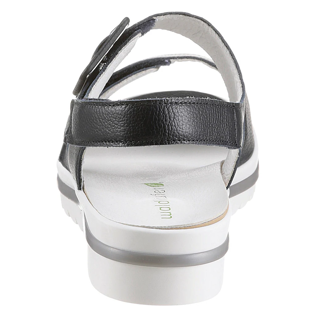 Waldläufer Riemchensandale »HAKURA« Sommerschuh Sandalette Keilabsatz Mit Profilsohle Weite H Online Kaufen