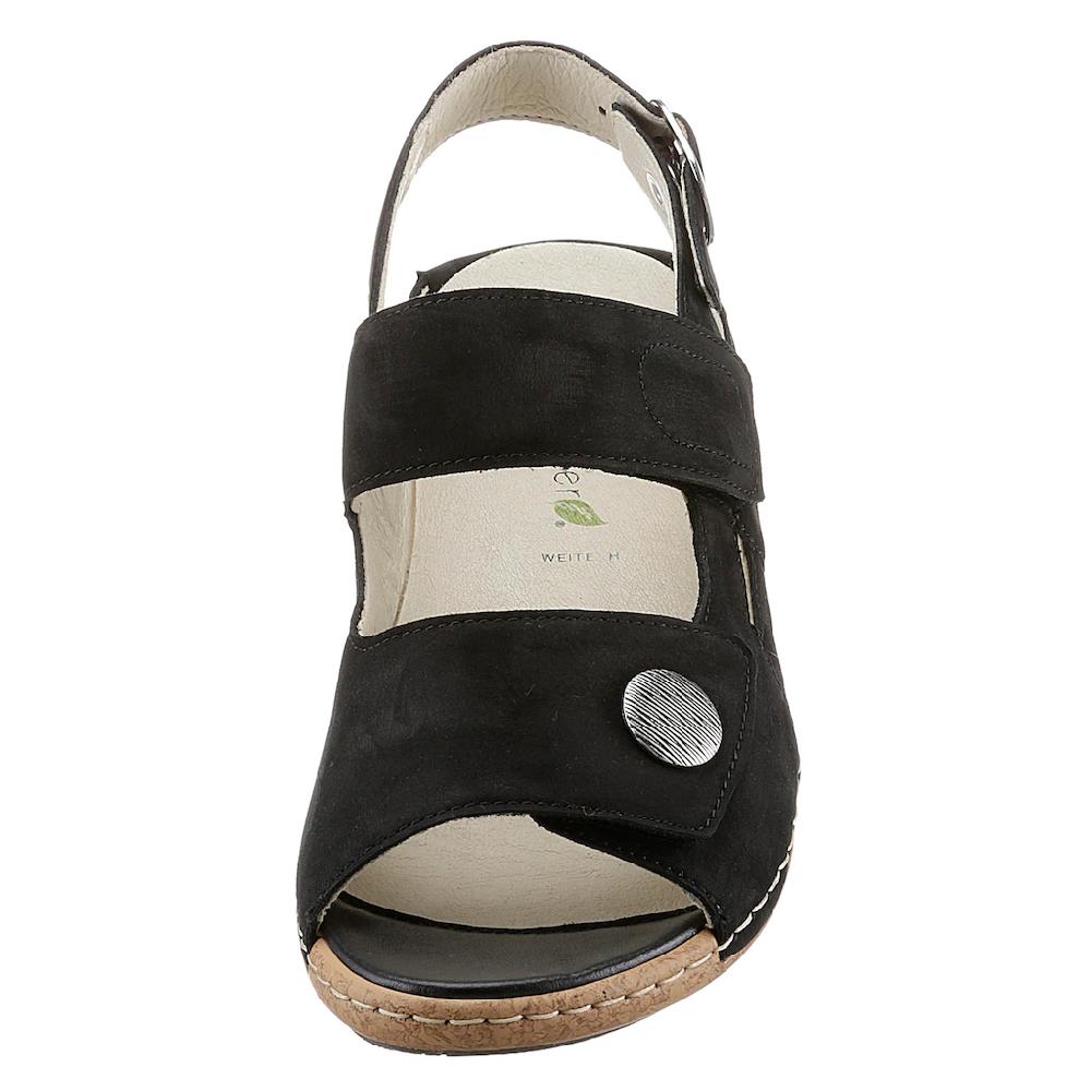 Waldläufer Riemchensandale »HELIETT« Sommerschuh Sandalette Keilabsatz Mit Wechselfußbett H-Weite Kaufen