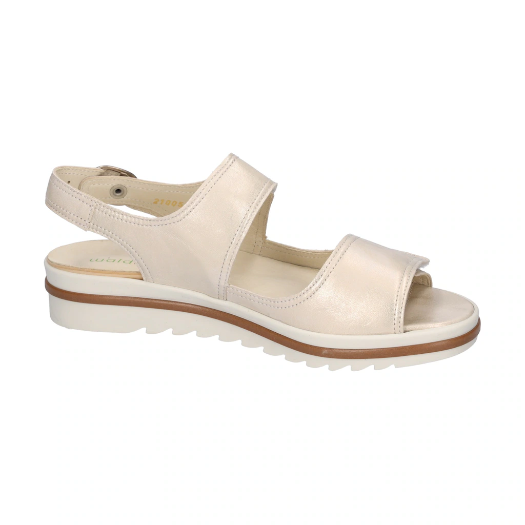 Waldläufer Riemchensandale »HUKURA« Sommerschuh Klettschuh Bequemschuh In Komfortweite H (= Sehr Weit)