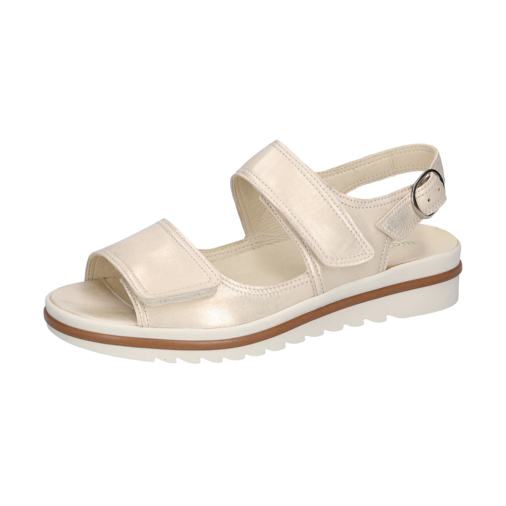 Waldläufer Riemchensandale »HUKURA« Sommerschuh Klettschuh Bequemschuh in Komfortweite H (= sehr weit)