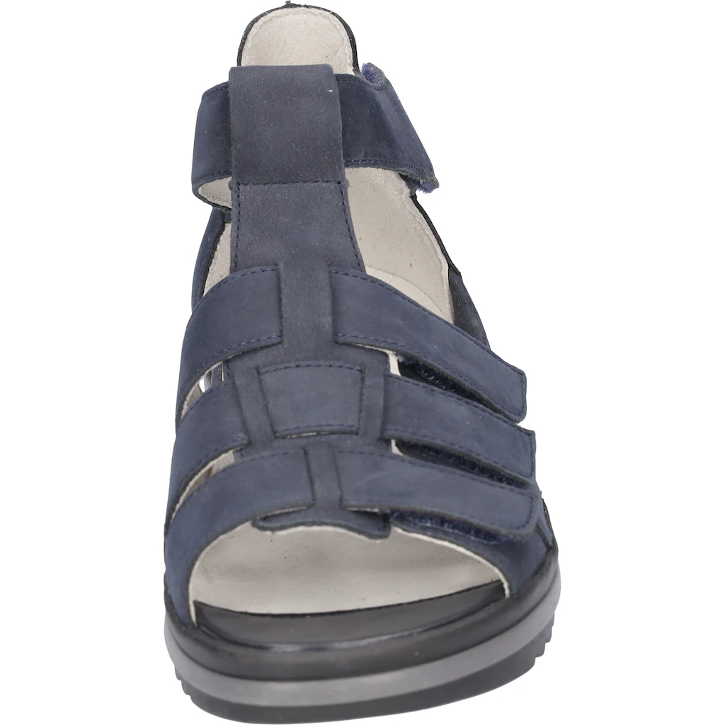 Waldläufer Sandale »Hakura« Sommerschuh Sandalette Keilabsatz Mit Klett Komfortweite H Online Bestellen