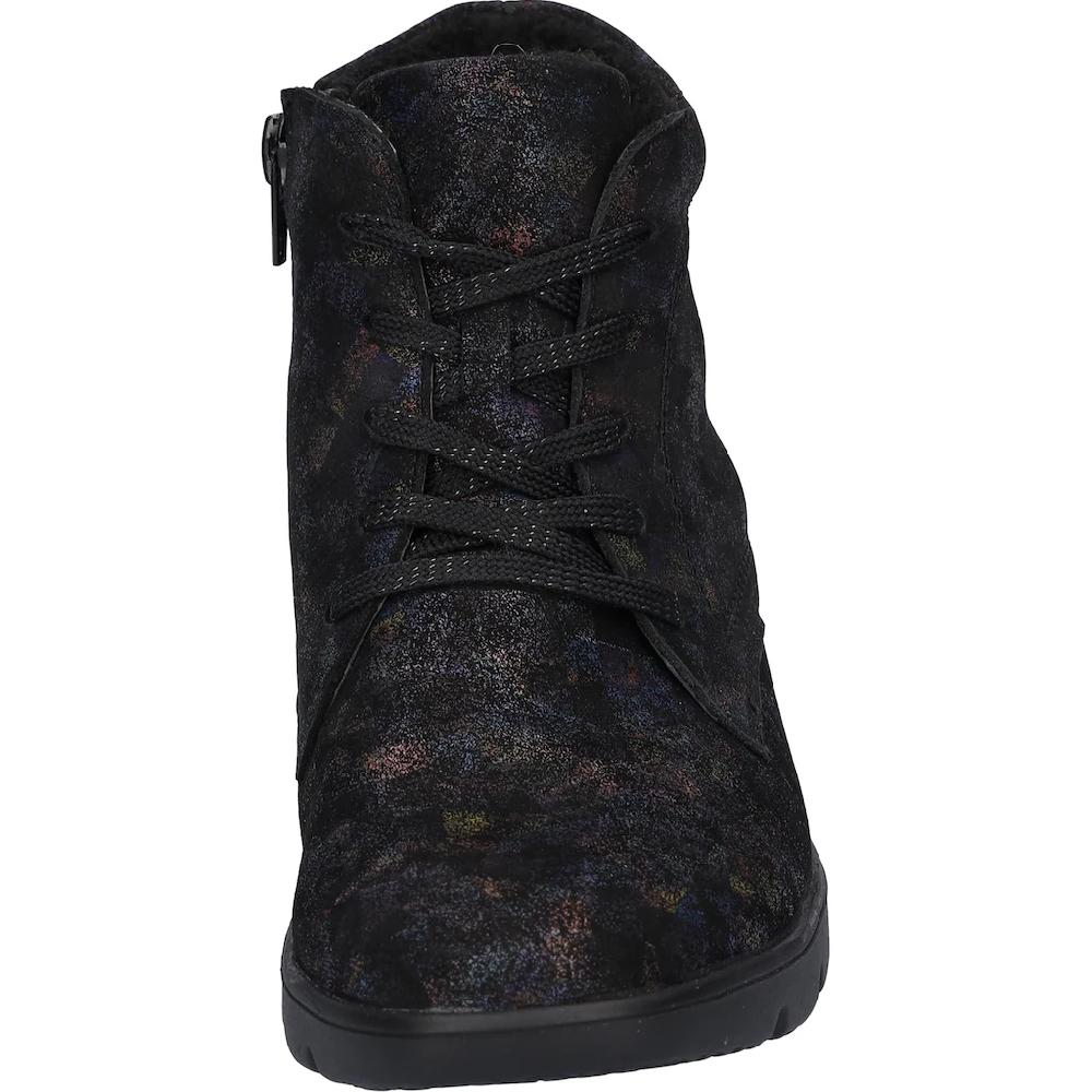 Waldläufer Schnürboots »H-BRUNI« Winterboots Metallic-Look In Bequemweite G (= Weit) Online Bestellen