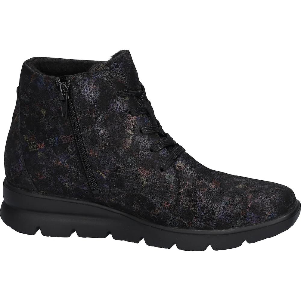 Waldläufer Schnürboots »H-BRUNI« Winterboots Metallic-Look In Bequemweite G (= Weit) Online Bestellen