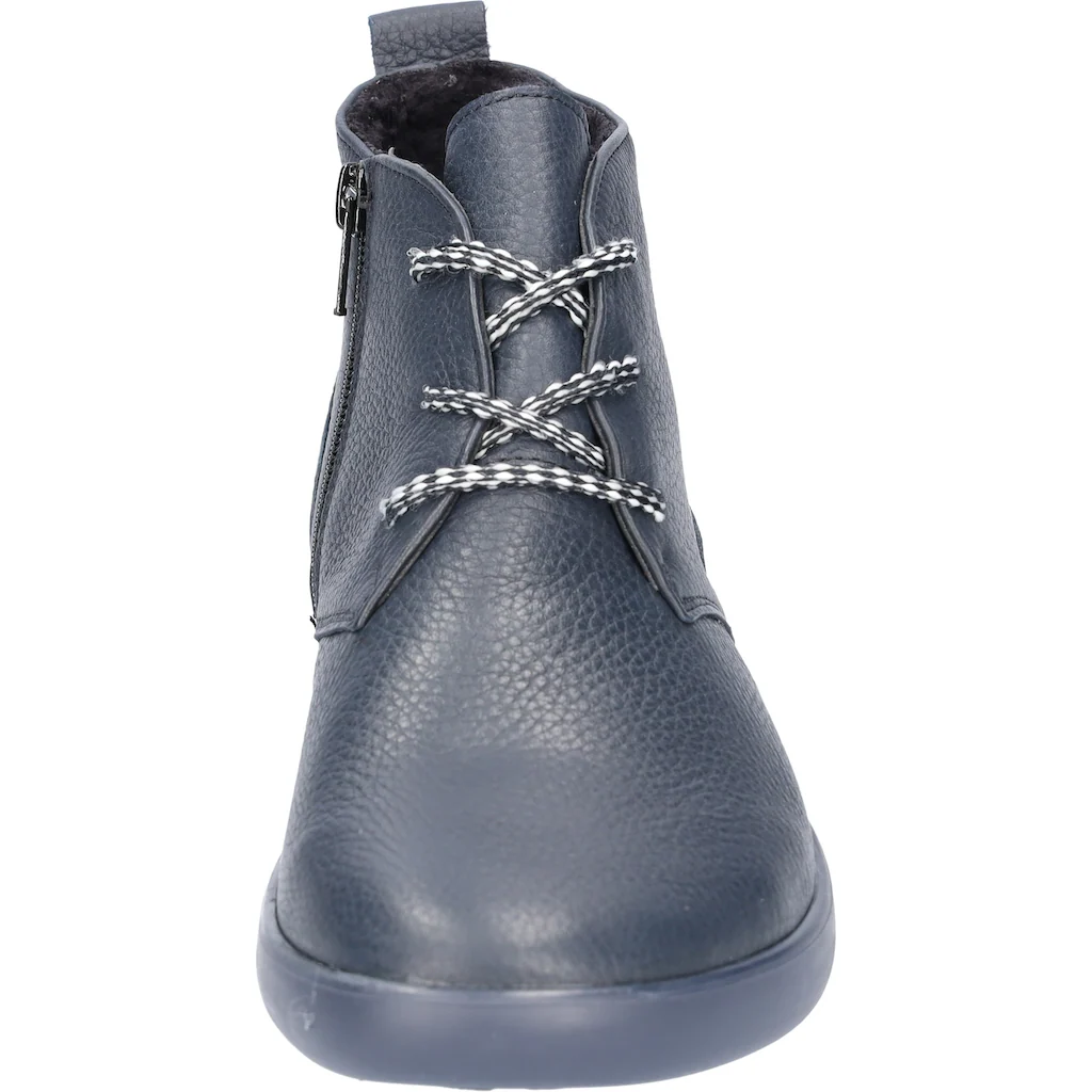 Waldläufer Schnürboots »H-CLOÉ« Stiefelette Bequemschuh In Komfortweite G (=weit) ▷ Für