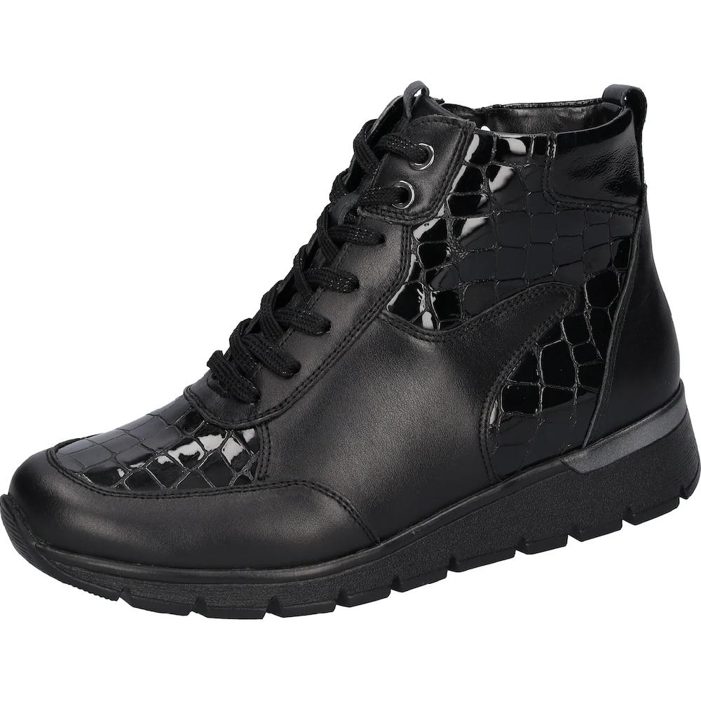 Waldläufer Schnürboots »K-RAMONA« Stiefelette Bequemschuh mit Innenreißverschluss K-Weite ▷ für