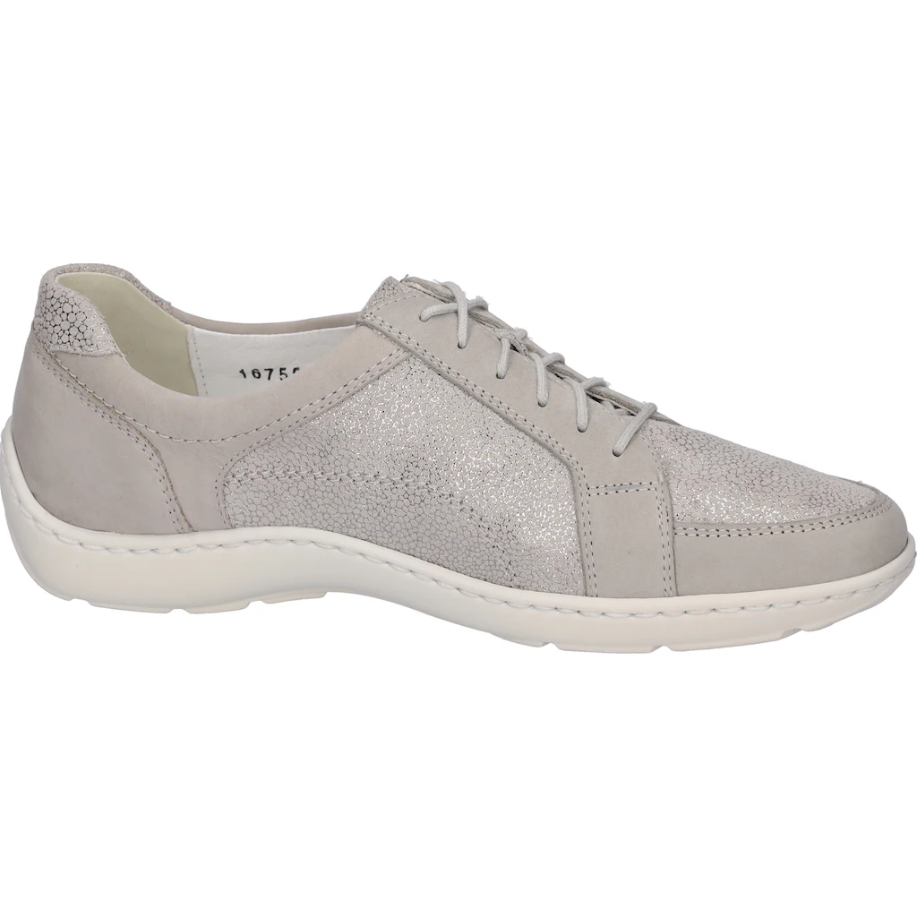 Waldläufer Schnürschuh »HENNI« In Komfortweite H = Sehr Weit Freizeitschuh Halbschuh Schnürschuh