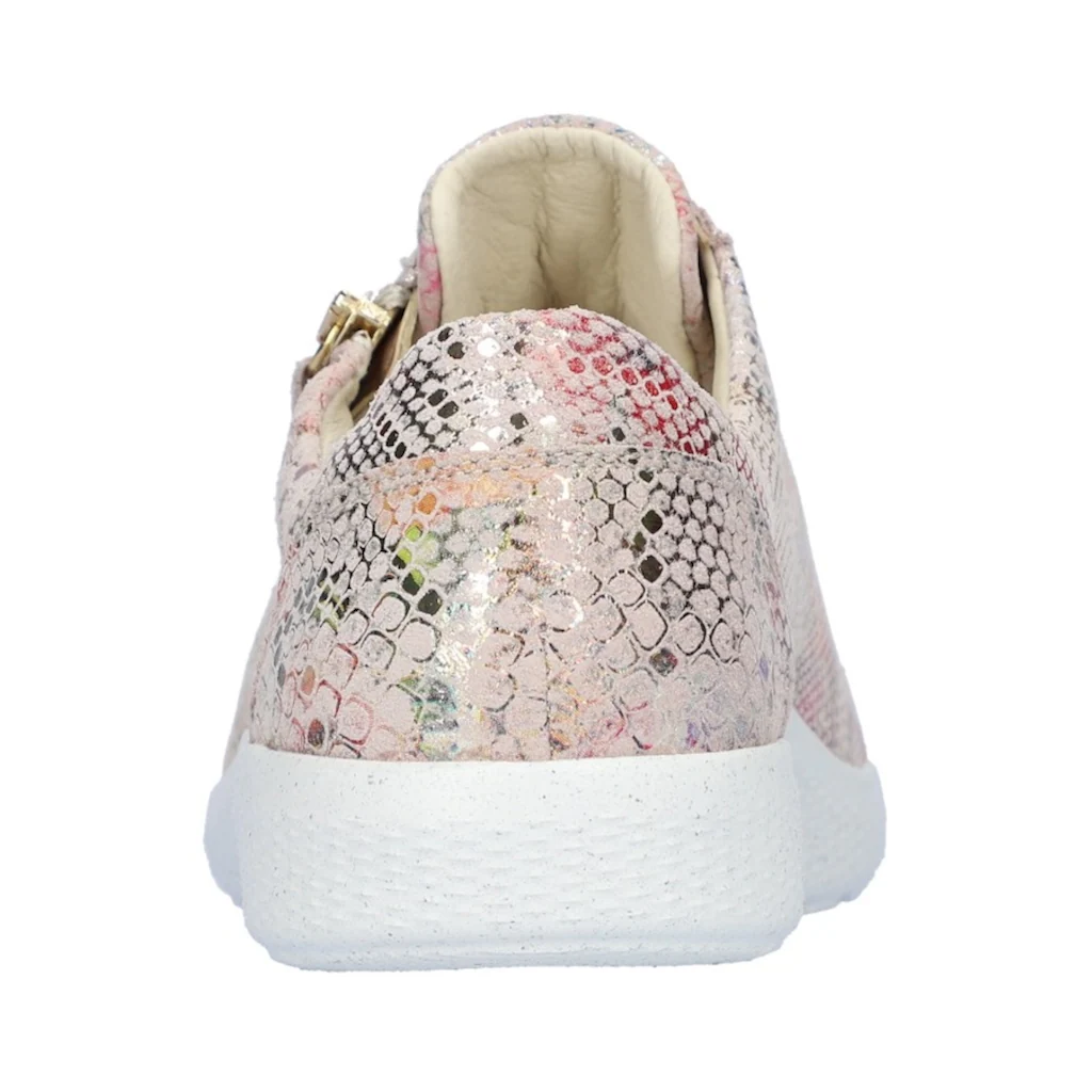 Waldläufer Schnürschuh »K-IRA« Halbschuh Komfortschuh Mit Farbenfrohem Druck Schuhweite K