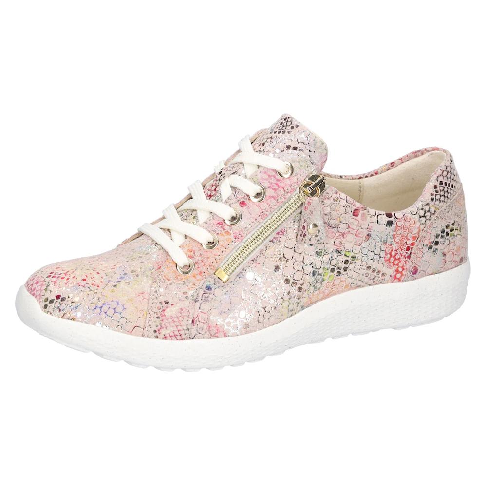 Waldläufer Schnürschuh »K-IRA« Halbschuh Komfortschuh mit farbenfrohem Druck Schuhweite K