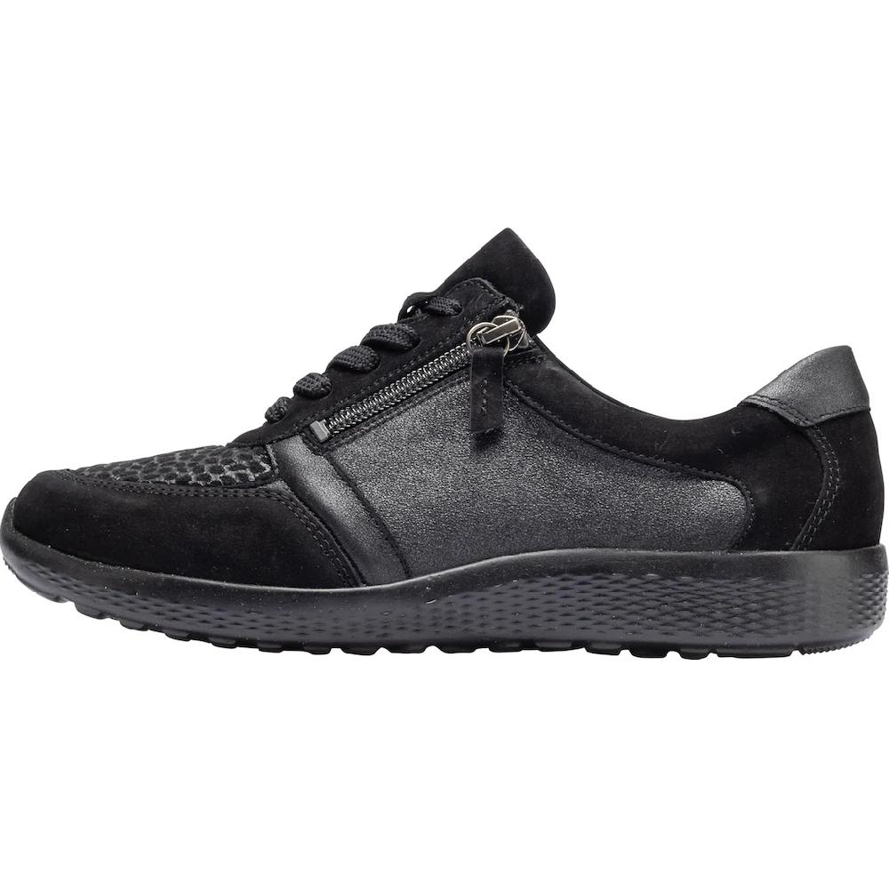 (Waldläufer Schnürschuh »M-Ira-Soft« In M-Weite = Extra Weit Freizeitschuh Halbschuh Schnürschuh