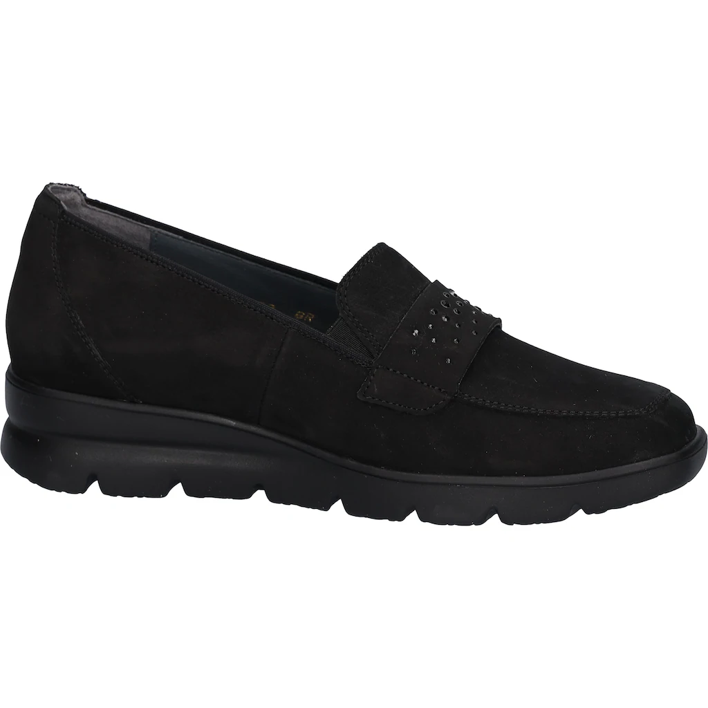 Waldläufer Slipper »H-BRUNI« Bequemschuh Loafer Schlupfschuh In Bequemweite G (= Weit) Kaufen