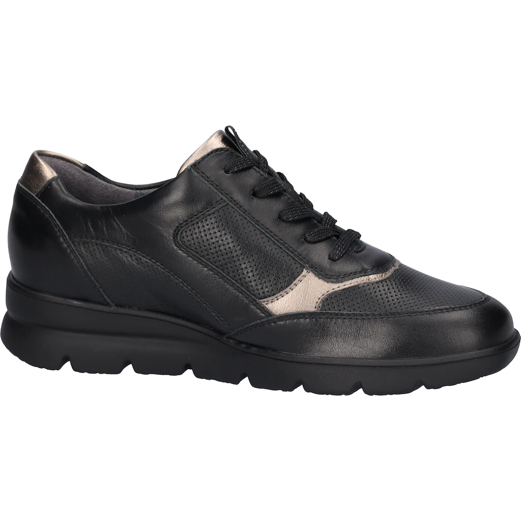 Waldläufer Sneaker »H-BRUNI« Freizeitschuh Halbschuh Schnürschuh In Bequemweite G (=weit) Online Kaufen