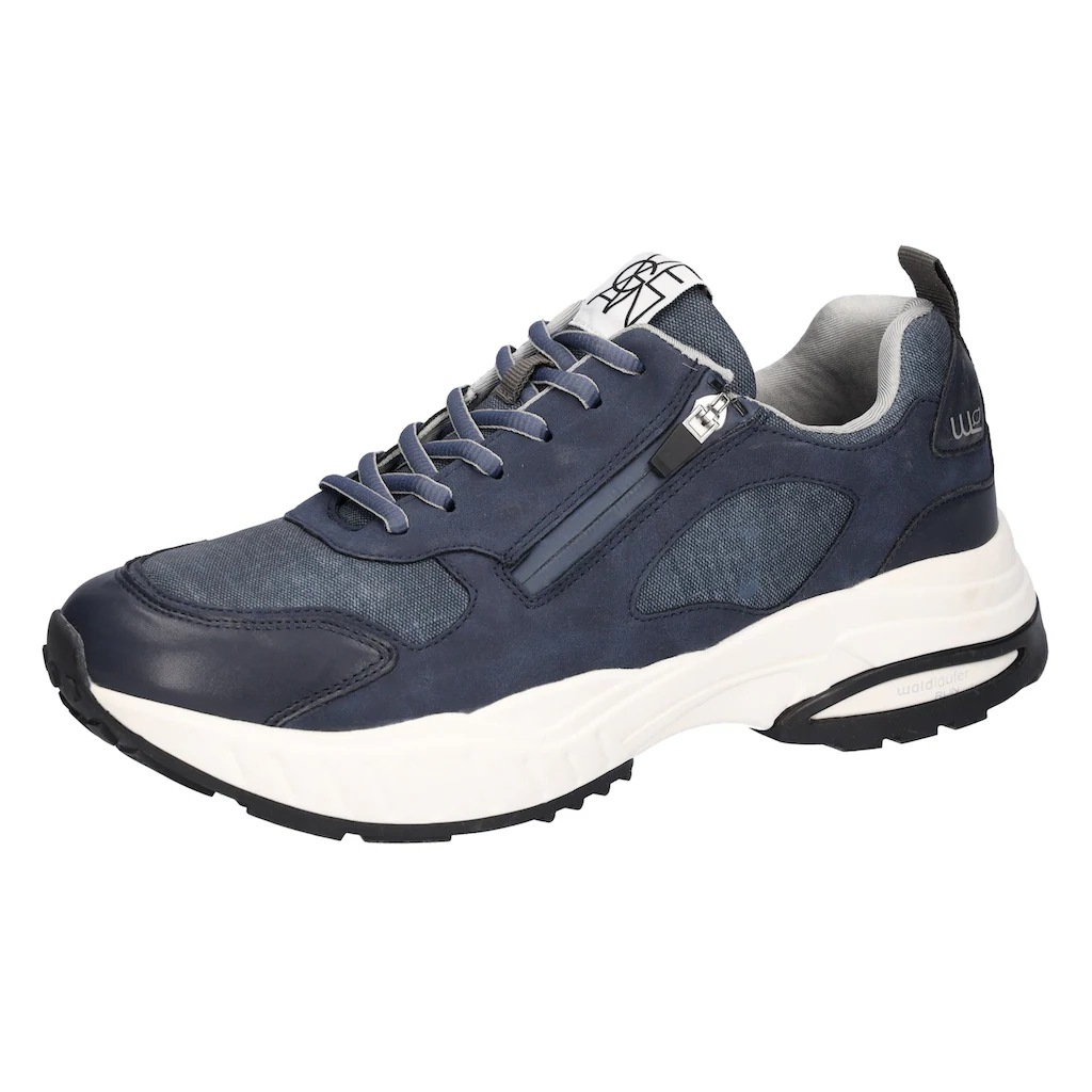Waldläufer Sneaker »H-PERO« Halbschuh Schnürschuh Freizeitschuh Komfortweite H (= sehr weit) online bestellen