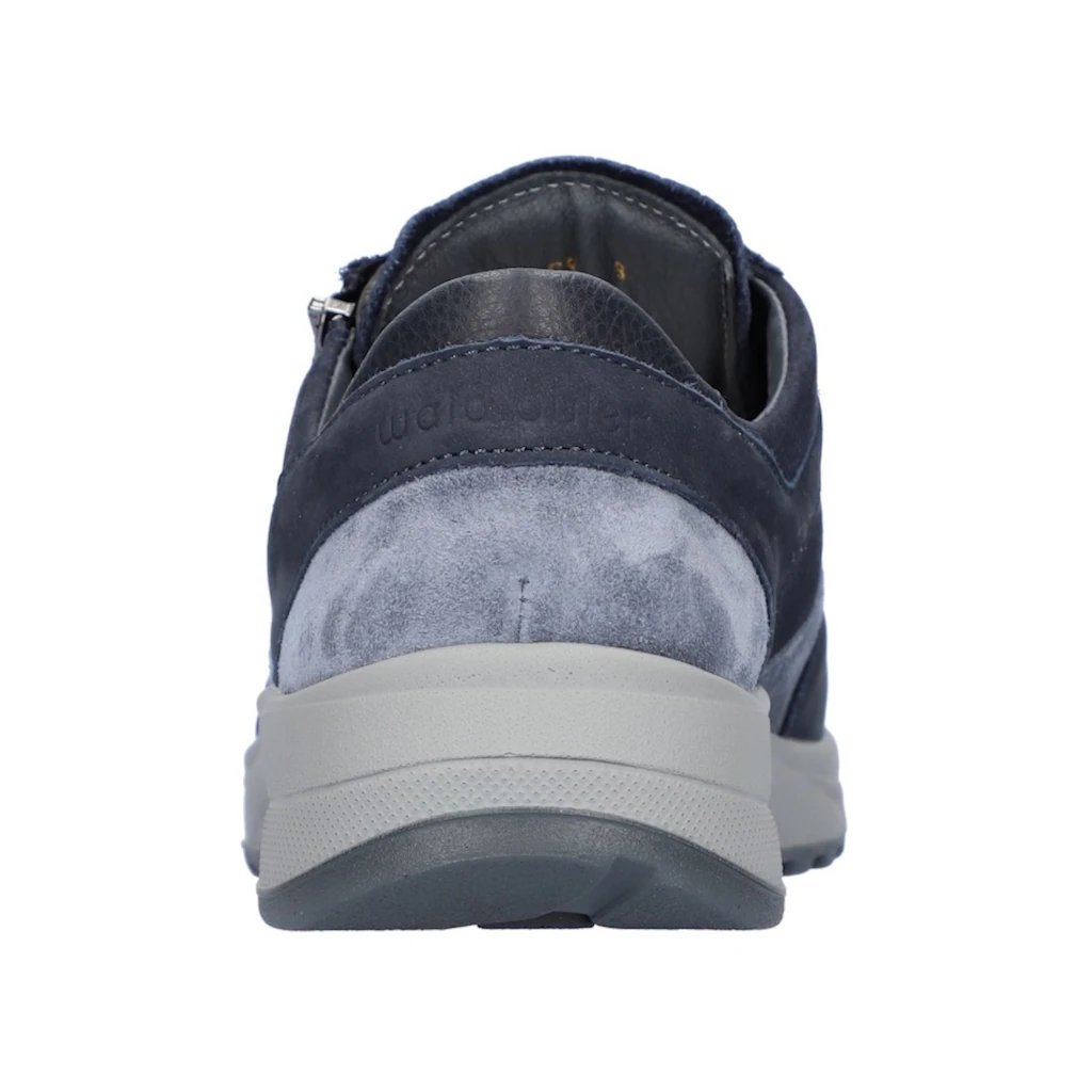 Waldläufer Sneaker »K-JOHN« Schnürschuh Halbschuh Mit Seitlichem Reißverschluss K-Weite