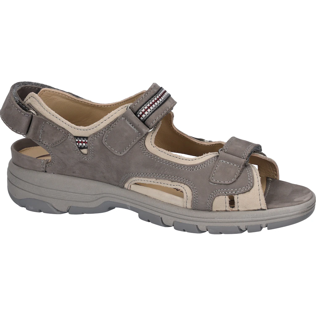 Waldläufer Trekkingsandale »Herki« Outdoorschuh Sommerschuh Keilabsatz Mit Leder-Innensohle H-Weite Online Kaufen