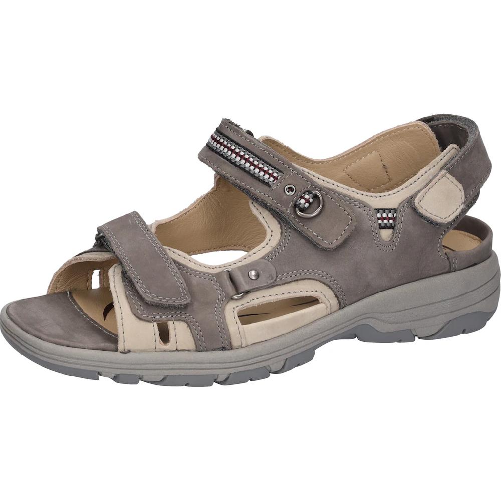 Waldläufer Trekkingsandale »Herki« Outdoorschuh Sommerschuh Keilabsatz mit Leder-Innensohle H-Weite online kaufen