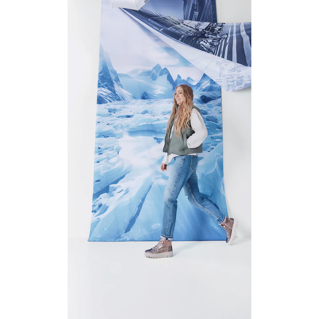 Waldläufer Winterboots »H-LIVIA« Schnürboots Komfort-Stiefelette In Bequemweite G (= Weit) ▷ Für