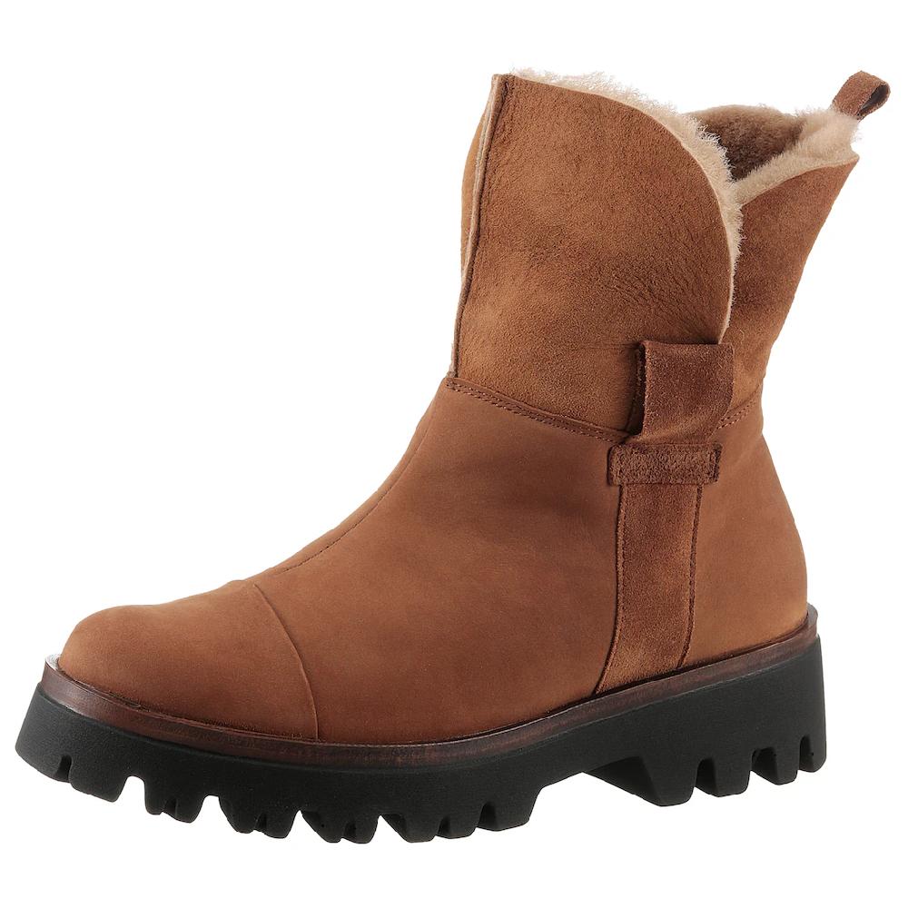 Waldläufer Winterboots »H-LONDON« Komfortboots Profilsohle mit kuscheligem Kragen Bequemweite H online kaufen