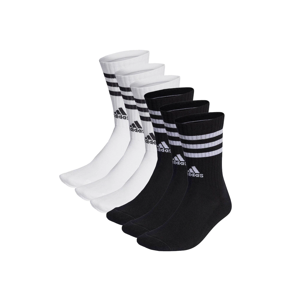 adidas Originals Kurzsocken »Socken 3-Streifen Cushioned Crew 6er Pack« online kaufen