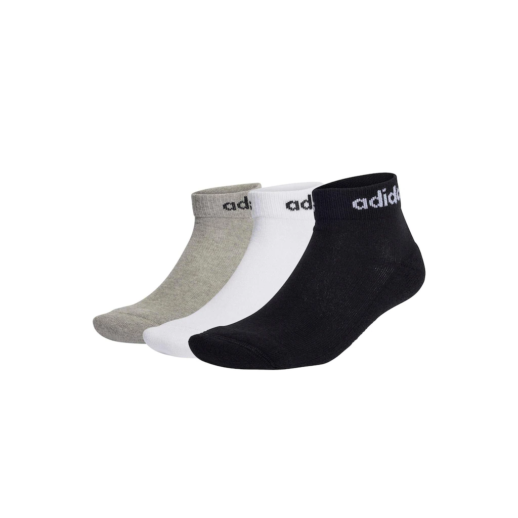 adidas Originals Kurzsocken »Socken Linear Cushioned Ankle 3er Pack« bestellen