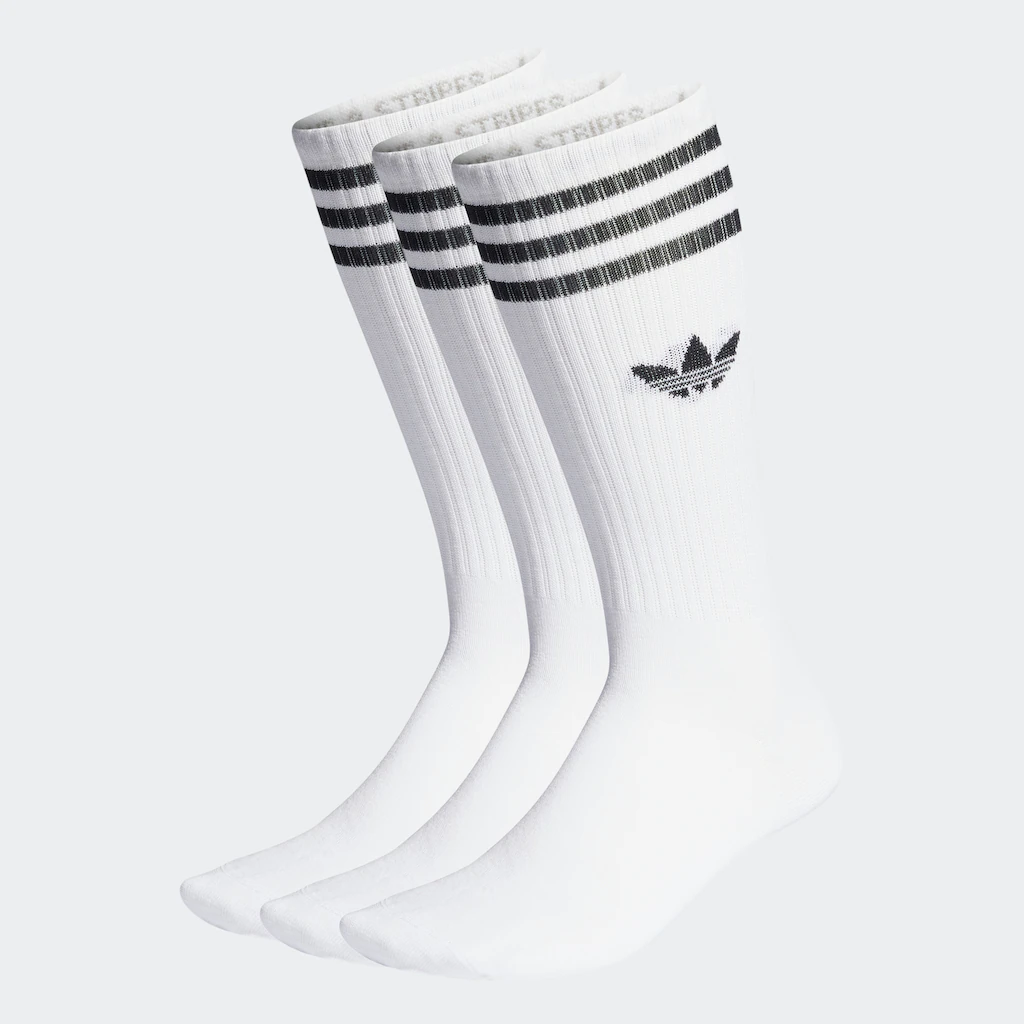 adidas Originals Sportsocken »SOLID CREW SOCKEN 3 PAAR« (3 Paar)