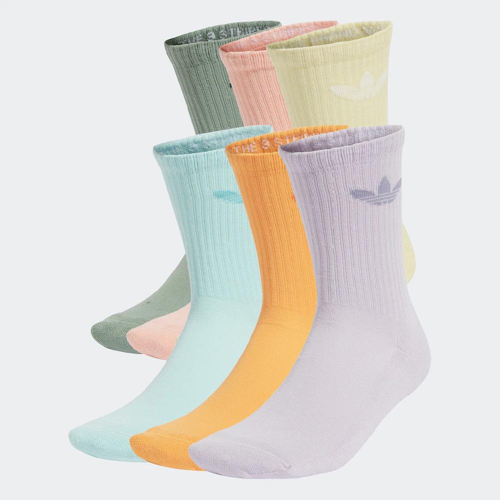 adidas Originals Sportsocken »TRE CRW SCK 6PP« (6 Paar) 6 Pack Socken mit Logo