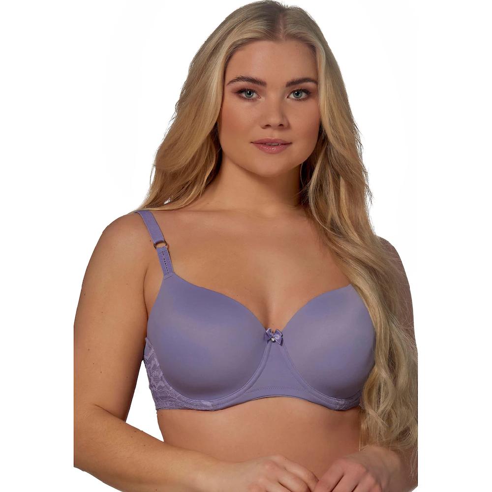 After Eden D-cup & up Schalen-BH »FARO« mit zarter Spitze am Rücken ▷ für