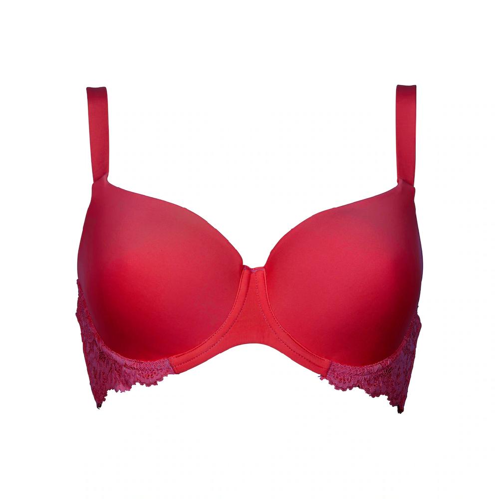 After Eden D-cup & Up T-Shirt-BH »LIV« Mit Zarten Spitzenverzierungen ▷ Für