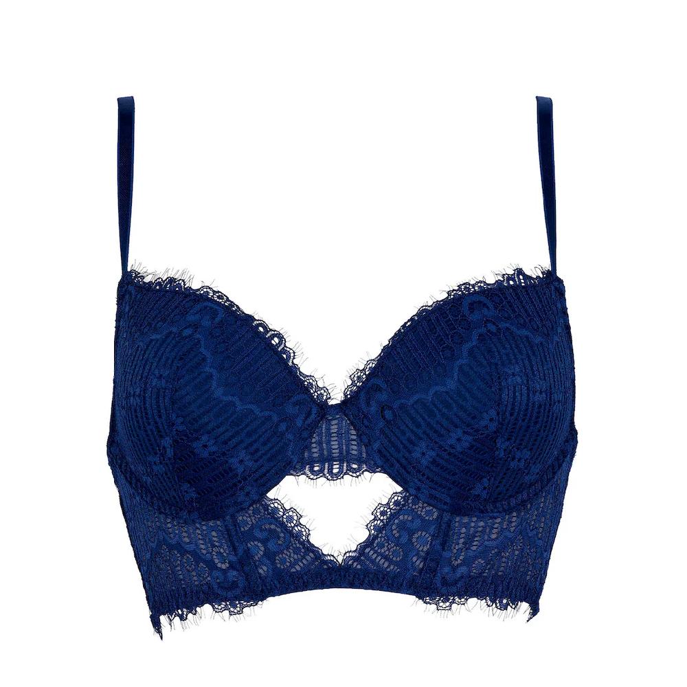 After Eden Longline-BH »TOPAZ« Mit Gehäkeltem Spitzenmuster Kaufen