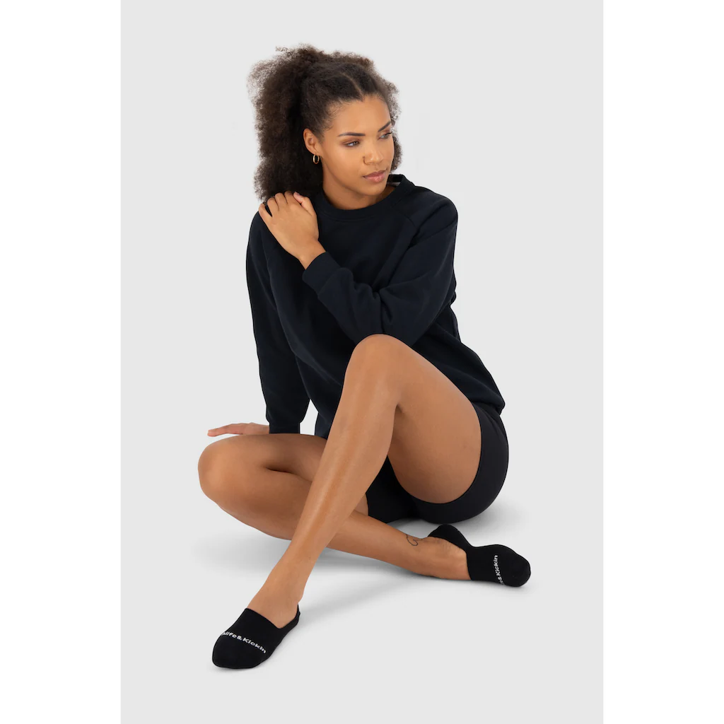 Alife & Kickin Füßlinge »Damen 3 PACK - InisAK« (Spar-Set) Füßlinge Sneakersocken Aus Baumwolle Mit Rutschfesten Silikonstreifen ▷ Für