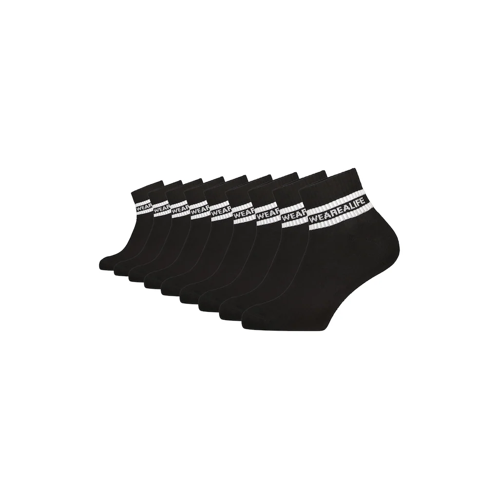Alife & Kickin Sneakersocken »Damen 9 PACK - RikaAK« (Spar-Set) Sneakersocken knöchelhoch mit Streifen aus Baumwolle mit weichem Bund kaufen