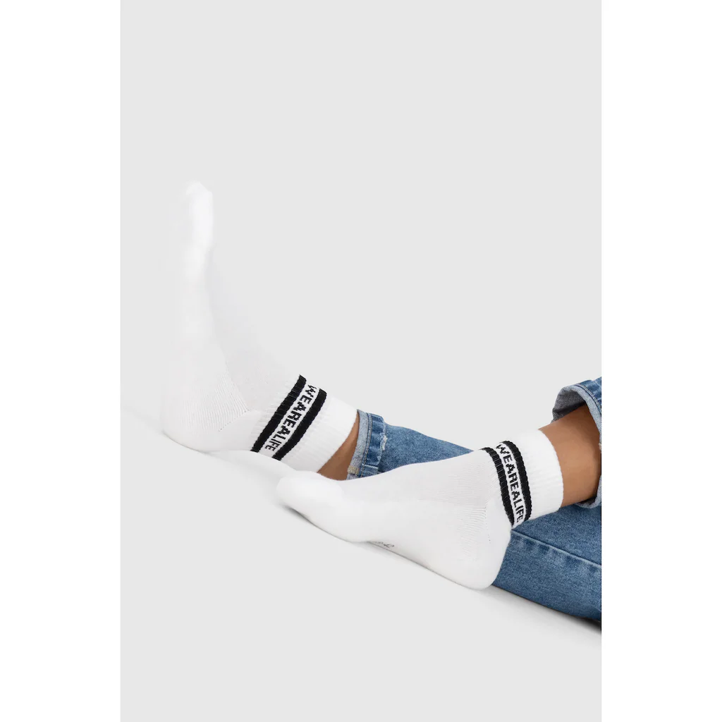 Alife & Kickin Tennissocken »Damen 3 PACK - RikaAK« (Spar-Set) Sneakersocken Knöchelhoch Mit Streifen Aus Baumwolle Mit Weichem Bund Online Bestellen