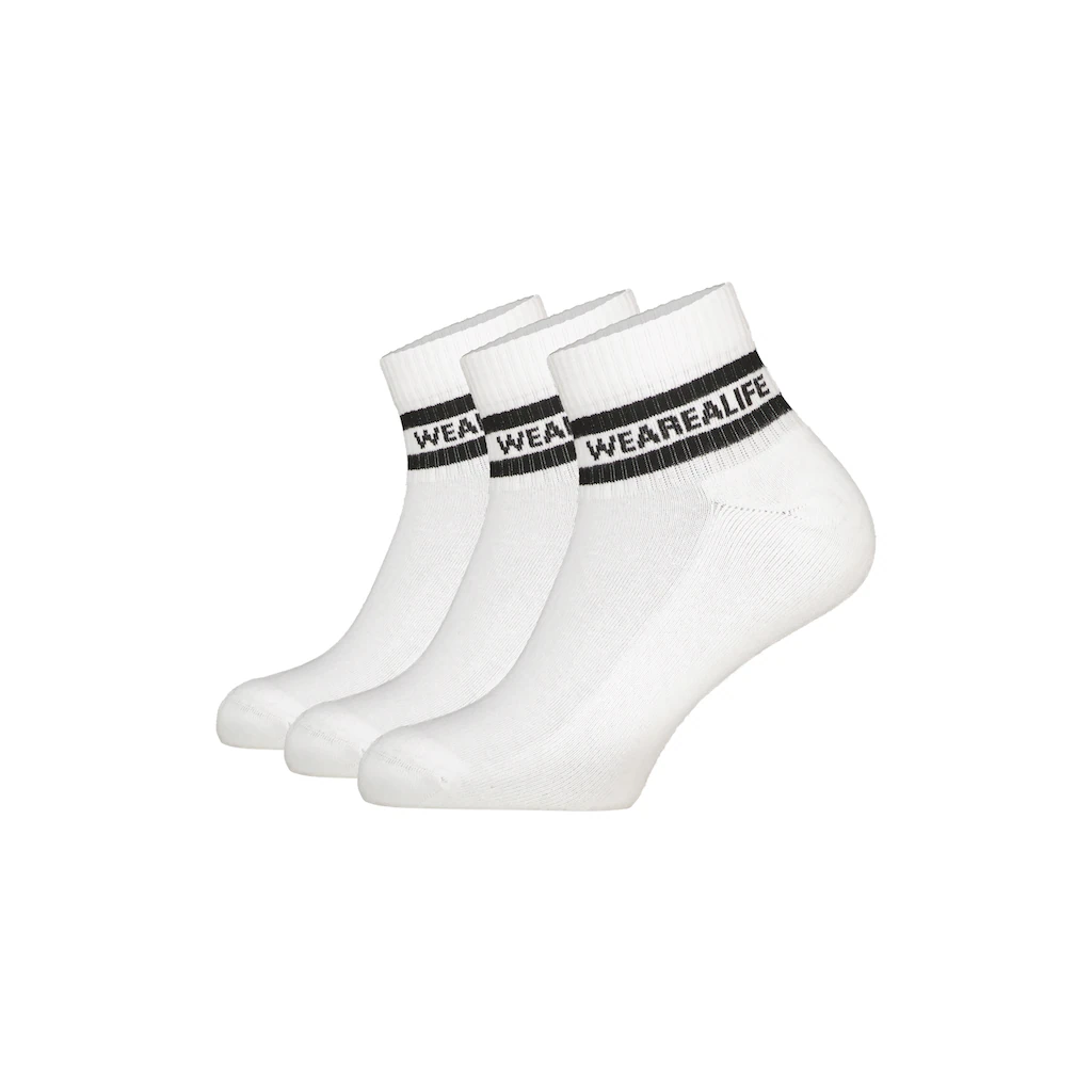 Alife & Kickin Tennissocken »Damen 3 PACK - RikaAK« (Spar-Set) Sneakersocken knöchelhoch mit Streifen aus Baumwolle mit weichem Bund online bestellen