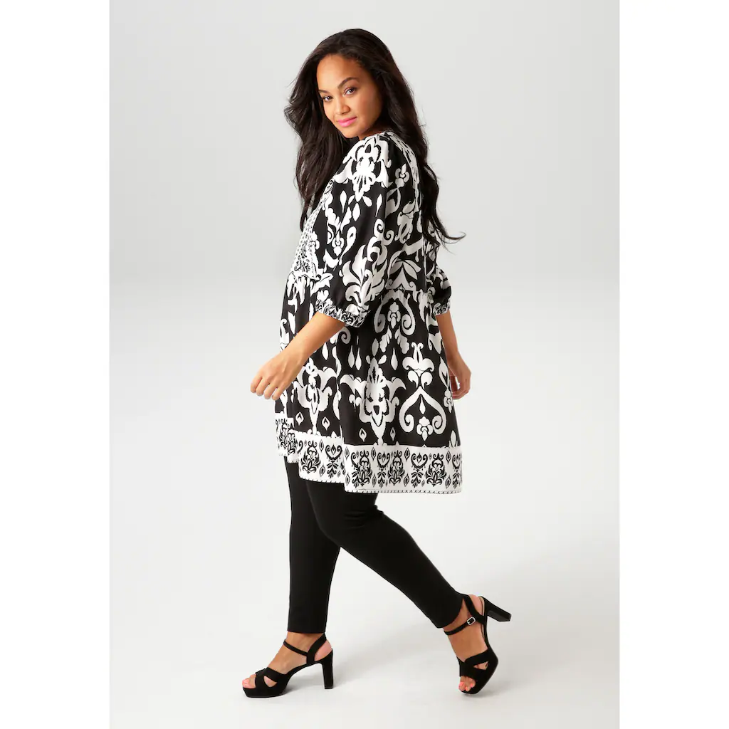 Aniston PLUS Leggings Aus Elastischer Single Jersey-Qualität - NEUE KOLLEKTION