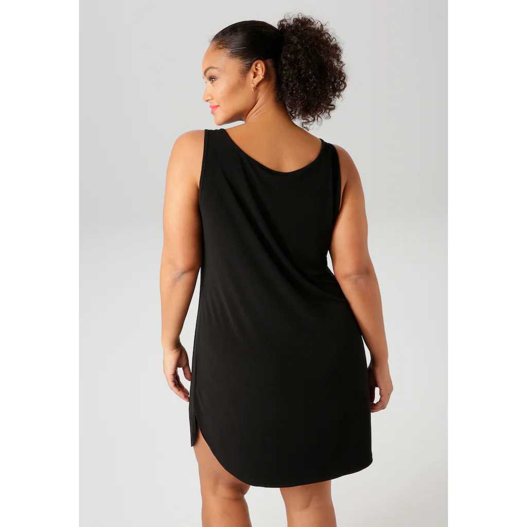 Aniston PLUS Unterkleid Ideal Unter Transparenten Kleidern Zu Tragen - NEUE KOLLEKTION Bestellen