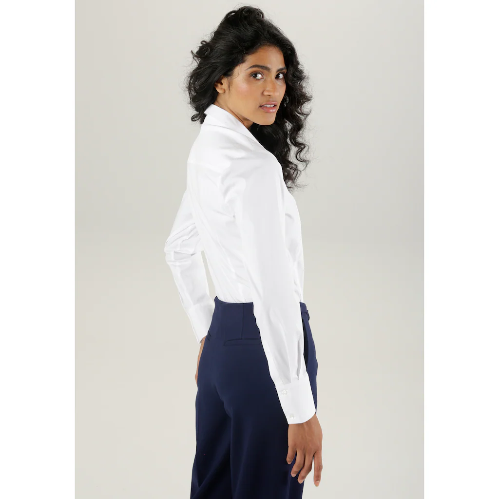 Aniston SELECTED Blusenbody Aus Super Bequemer Qualität Mit Stretch