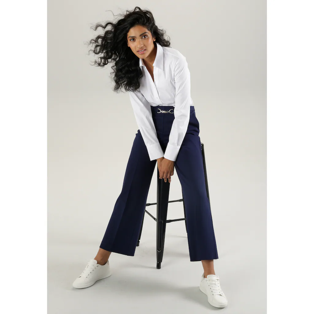 Aniston SELECTED Blusenbody Aus Super Bequemer Qualität Mit Stretch