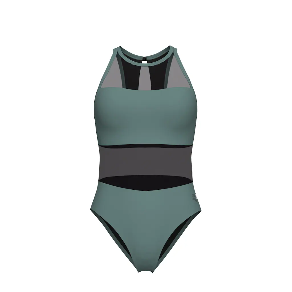Arena Badeanzug »arena Feel Damen Mesh Panels Vent Back Badeanzug« (1 St.) Online Bestellen
