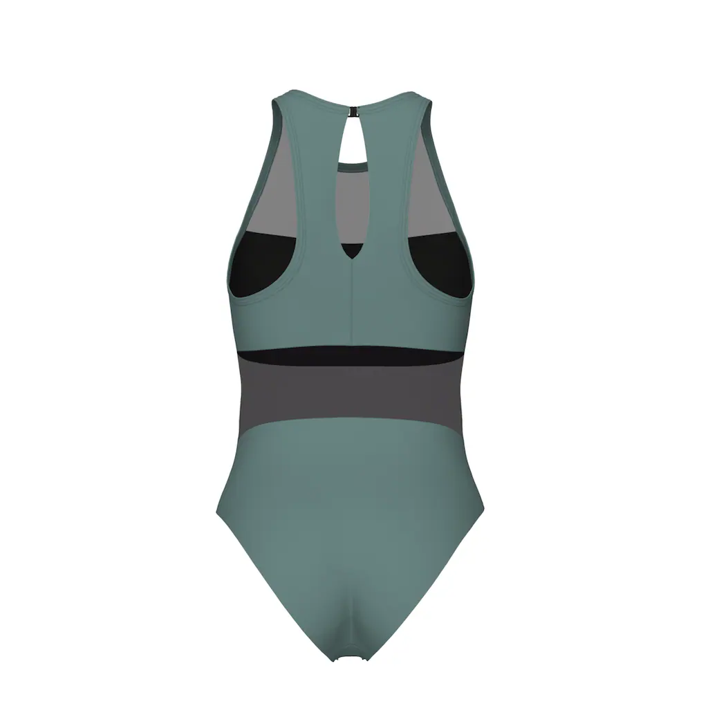 Arena Badeanzug »arena Feel Damen Mesh Panels Vent Back Badeanzug« (1 St.) Online Bestellen