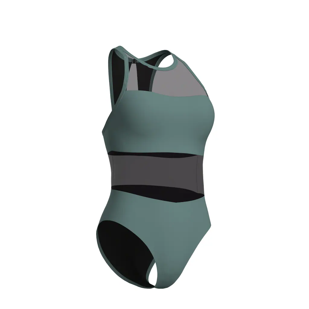 Arena Badeanzug »arena Feel Damen Mesh Panels Vent Back Badeanzug« (1 St.) online bestellen