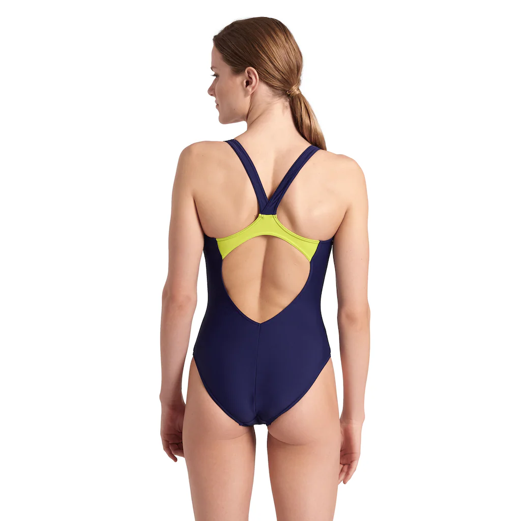Arena Badeanzug »W THREEFOLD V BACK ONE PIECE R« Online Kaufen