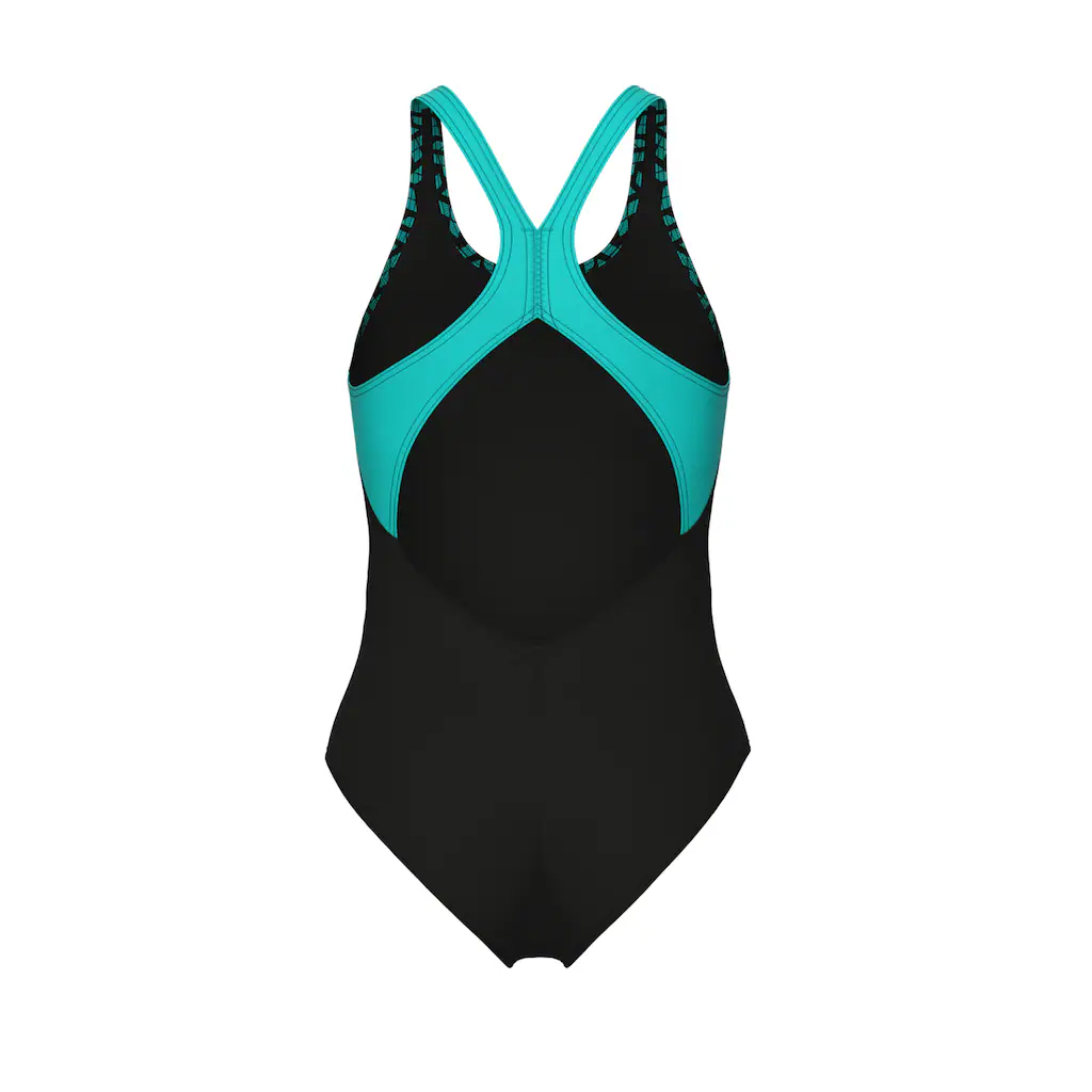 Arena Badeanzug »WOMEN'S ARENA KIKKO V SWIMSUIT V BACK GRAPHIC« (1 St.) Mit UV-Schutz UPF 50+ Online Bestellen