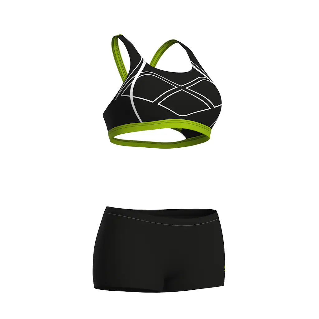 Arena Bustier-Bikini »arena Feel Damen Graphic Bikini« (2 St.) online bestellen