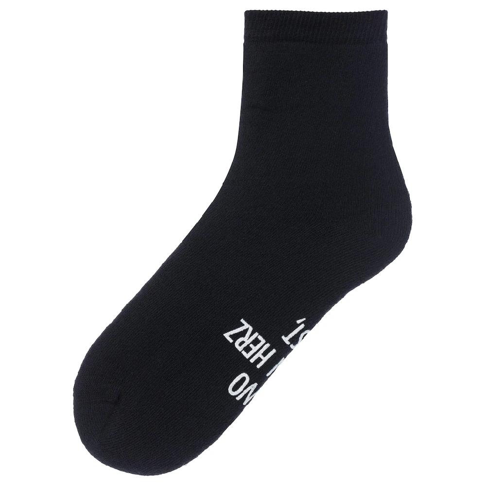 Arizona Kuschelsocken (Packung 3 Paar) Mit Antirutsch In Form Eines Spruches Bestellen